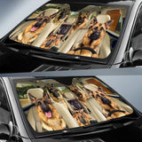 Maxcorners German Shepherd Dog All Over Printed 3D Sun Shade