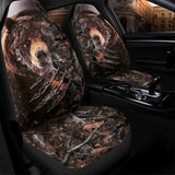 Maxcorners Bear Hunting Car Seat Cover