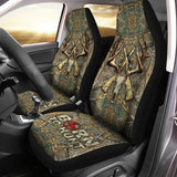 Maxcorners Born To Hunt Car Seat Cover