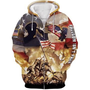 Maxcorners US Veteran - Freedom Is Not Free - US Veteran