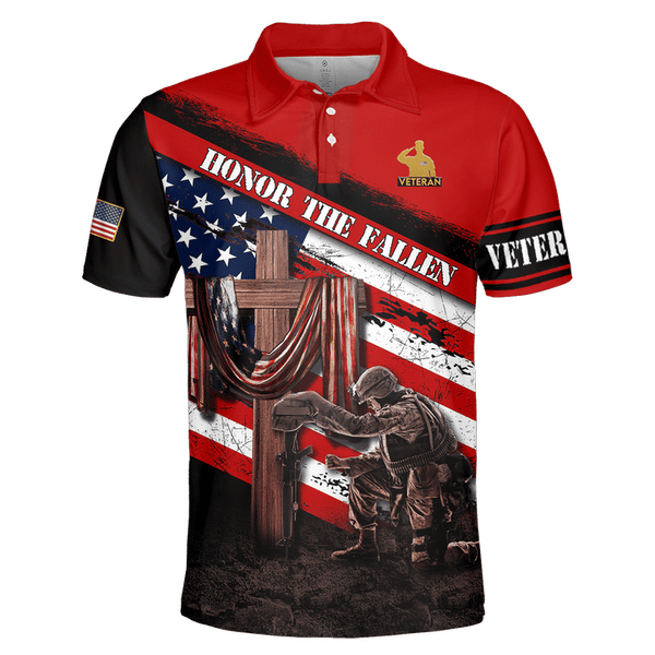 Maxcorners US Veteran - Honor The Fallen - Unisex