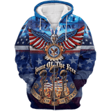 Maxcorners US Veteran - Home Of The Free Because Of The Brave - Unisex