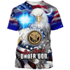 Maxcorners Us Veteran - One Nation Under God - Independence Day