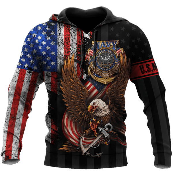 Maxcorners US Veteran - Eagle Us Navy Shirt
