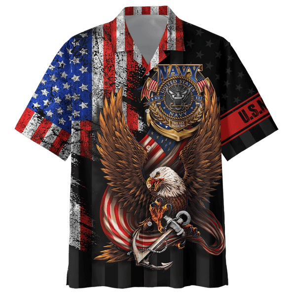 Maxcorners US Veteran - Eagle Us Navy Shirt