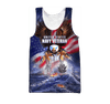 Maxcorners US Veteran - All Over Printed U.S Navy Veteran Unisex Shirts