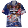 Maxcorners US Veteran - All Over Printed U.S Navy Veteran Unisex Shirts
