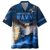 Maxcorners US Veteran - Eagle Us Navy Veteran 3D All Over Printed Unisex Shirts