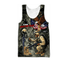 Maxcorners US Veteran - Honor The Fallen - Eagle U.S Veteran Unisex Shirts