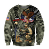 Maxcorners US Veteran - Honor The Fallen - Eagle U.S Veteran Unisex Shirts