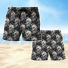 Maxcorners Skull Aloha Mens Board Shorts SO111