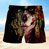 Maxcorners Lady Skull Mens Board Shorts