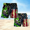 Maxcorners Skull Billiard Rub My Balls For Good Luck Mens Board Shorts