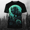 Maxcorners Wolf Nighttime 3D Shirt