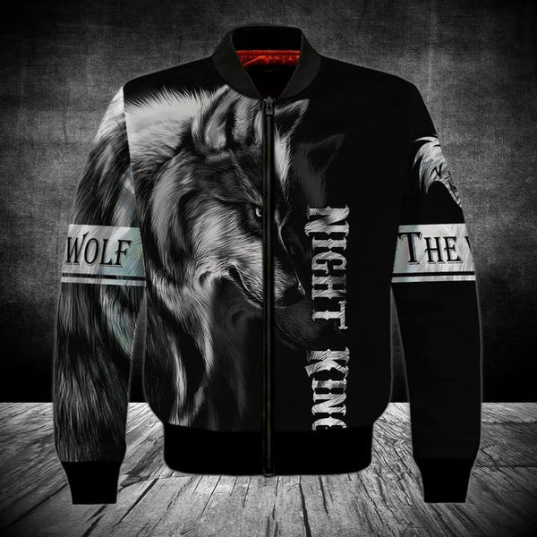 Maxcorners Wolf Night King Shirt