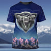Maxcorners Wolf Blue Pink