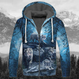 Maxcorners Wolfs and Rock Shirt