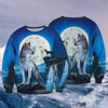 Maxcorners Wolf Under The Moon Shirt