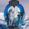 Maxcorners Wolf Under The Moon Shirt