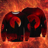 Maxcorners Wolf Red Moon