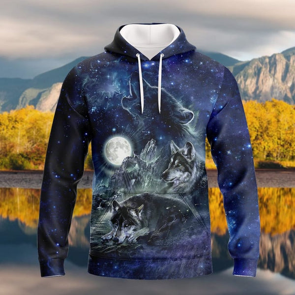 Maxcorners Wolf Stream Shirt