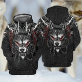 Maxcorners Wolf Furious Phase Shirt