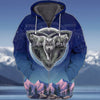 Maxcorners Wolf Blue Pink