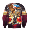 Maxcorners US Veteran - Honor The Fallen - Eagle U.S Veteran Unisex Shirts