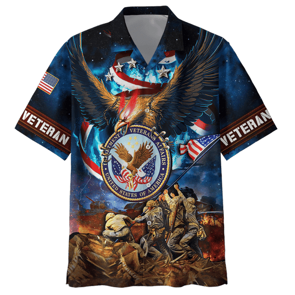 Maxcorners US Veteran - Eagle Honor The Fallen 3d All Over Printed Unisex Shirts