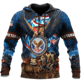 Maxcorners US Veteran - Eagle Honor The Fallen 3d All Over Printed Unisex Shirts