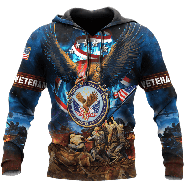 Maxcorners US Veteran - Eagle Honor The Fallen 3d All Over Printed Unisex Shirts