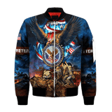 Maxcorners US Veteran - Eagle Honor The Fallen 3d All Over Printed Unisex Shirts