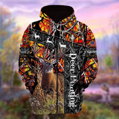 Maxcorners Personalized Name The Unique Hunting Multicolor