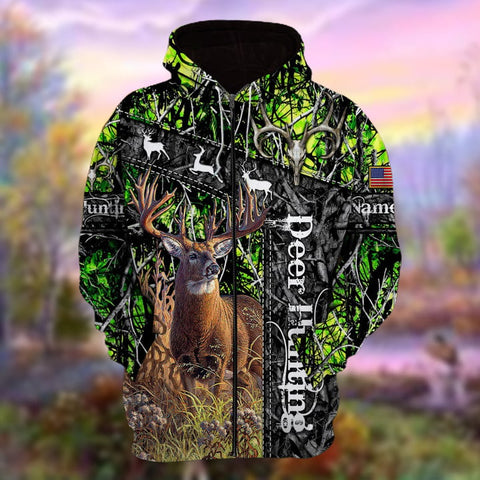 Maxcorners Personalized Name The Unique Hunting Multicolor