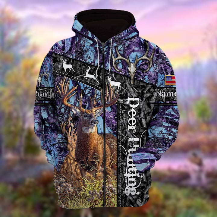 Maxcorners Personalized Name The Unique Hunting Multicolor