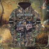 Maxcorners Personalized Name The Special Deer Hunting Hoodie