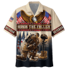 Maxcorners US Veteran - Us Veteran - Honor The Fallen Beige Shirt