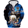 Maxcorners US Veteran - Eagle All Over Printed U.S Navy Veteran Unisex Shirts