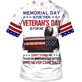 Maxcorners US Veteran - Remember - Honor - Respect - Veterans Day - Unisex
