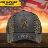 Maxcorners Unique Personalised U.S Veteran 3D Cap