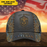 Maxcorners Unique Personalised U.S Veteran 3D Cap