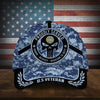 Maxcorners Badass Puniskull Multiservice U.S Veteran Cap