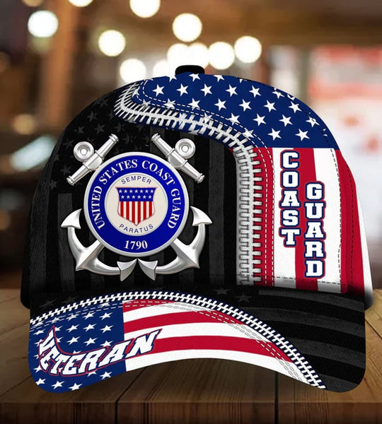 Maxcorners US Veteran Proudly Served Multiservice Cap