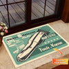 Maxcorners Barbershop Haircut And Beard Shave Salon Personalized Flashlight Doormat