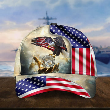 Maxcorners Unique God Bless US Veteran Cap