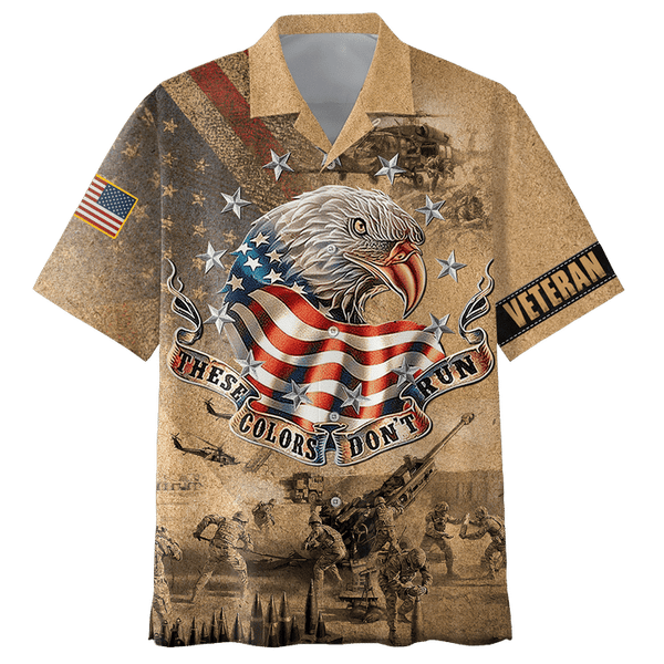 Maxcorners US Veteran - Veterans Never Go Away Unisex Shirts