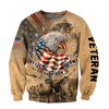 Maxcorners US Veteran - Veterans Never Go Away Unisex Shirts