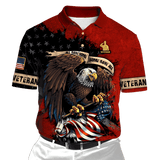 Maxcorners US Veteran - All Gave Some, Some Gave All Eagle Unisex Shirts