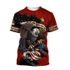 Maxcorners US Veteran - All Gave Some, Some Gave All Eagle Unisex Shirts