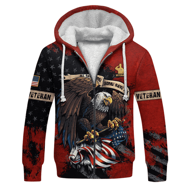 Maxcorners US Veteran - All Gave Some, Some Gave All Eagle Unisex Shirts